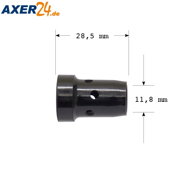 TBI Gasverteiler schwarz zum Schrauben