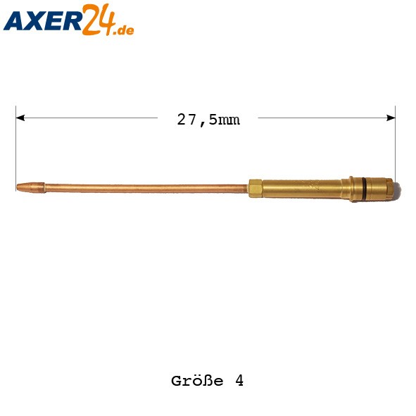 Rohrschweißeinsatz biegsam Gr.4, 4-6 mm