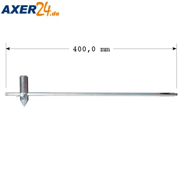 Zirkelstange mit Körnerspitze
