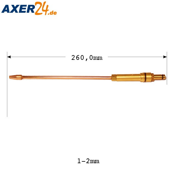 Rohrmontageeinsatz für Profi S 89 Gr. 2/ 1-2 mm