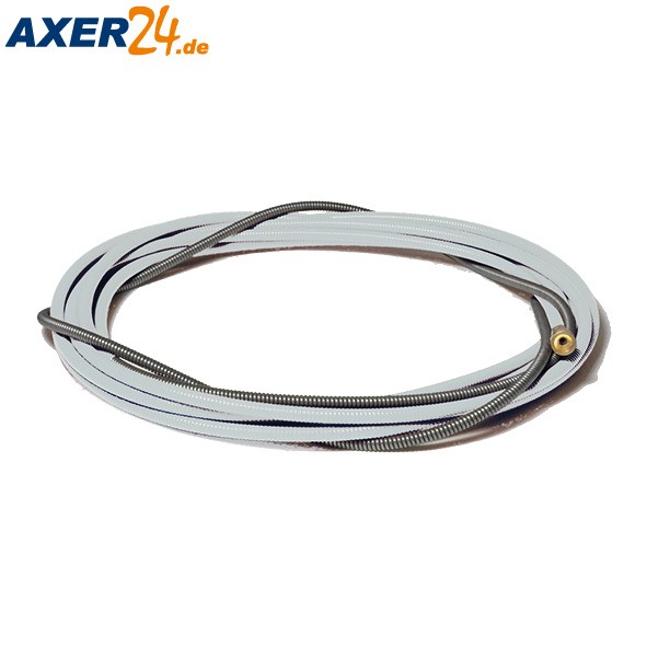 Drahtführungsspirale 4,40 m weiß, 0,6 - 0,9 mm