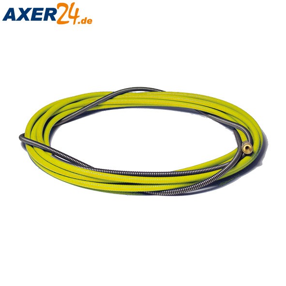 Drahtführungsspirale 5,40 m gelb, 1,2 - 1,6 mm