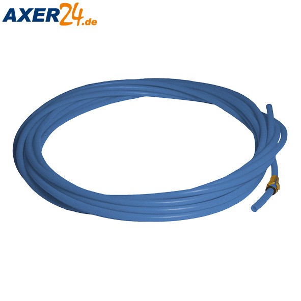 Teflonseele blau 3,50m für Draht 0,8-1,0 mm