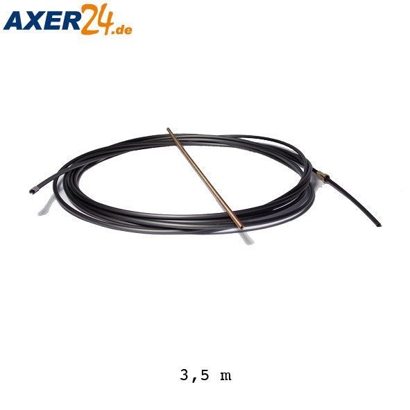 PA-Alu Drahtführung 3,50 m für Draht 0,8 - 1,0 mm