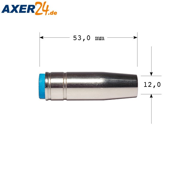 TBI Gasdüse kon. NW 12.0 mm