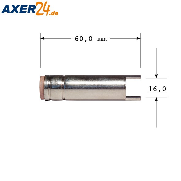 TBI Punktgasdüse NW 16,0 mm