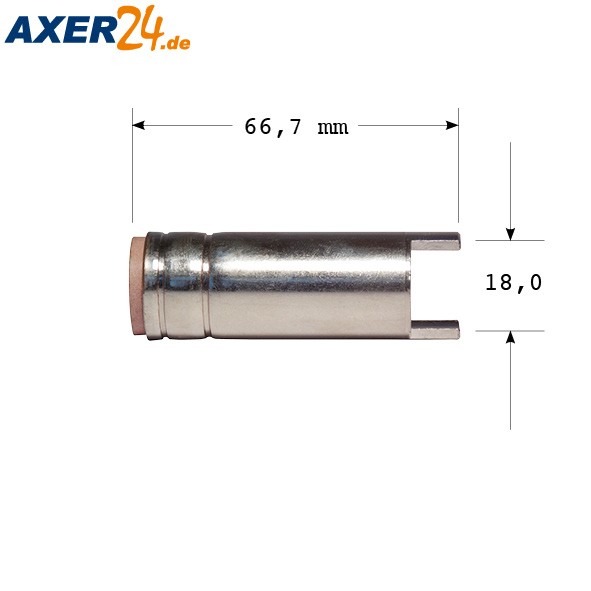 TBI Punktgasdüse NW 18,0 mm