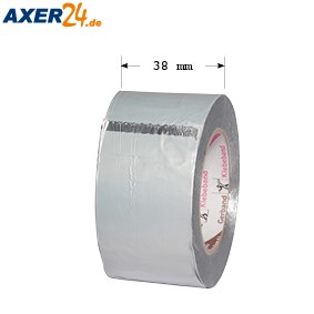 Aluminium-Klebeband mit Trennfolie  38mm Breit