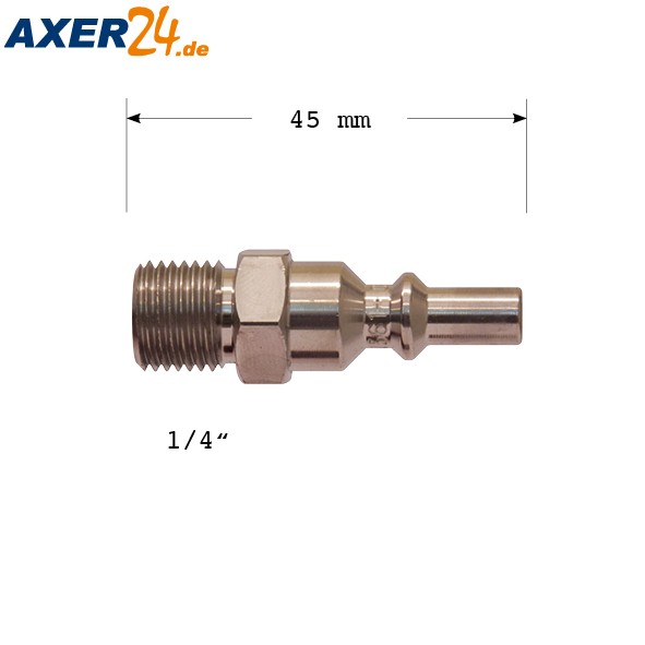 Edelstahl - Kupplungsstift für Sauerstoff