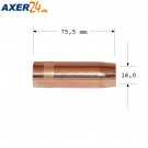 TBI Gasdüse kon. NW 16,0 mm zum Schrauben