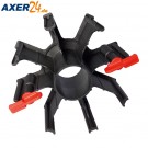 Spulenadapter 8 Arme mit Knebel